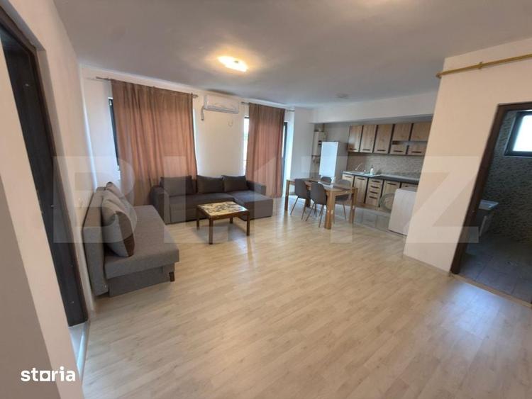 Apartament cu 2 camere semidecomandat în Brestei