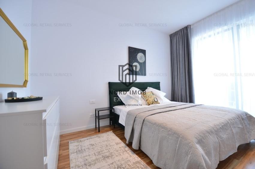 Apartament cu 2 camere semidecomandat, mobilat în Aviației