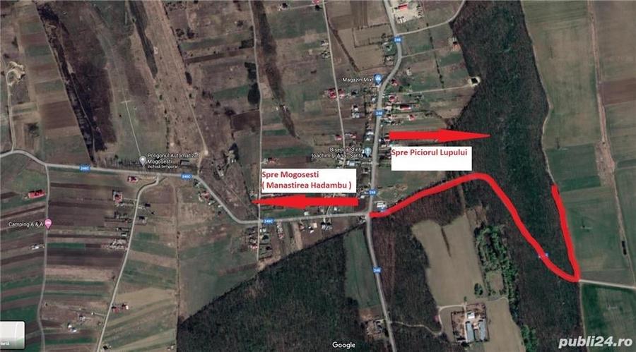 Teren de 5400 mp, în Pădurii