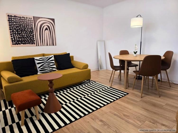 Apartament cu 2 camere decomandat, mobilat în Central