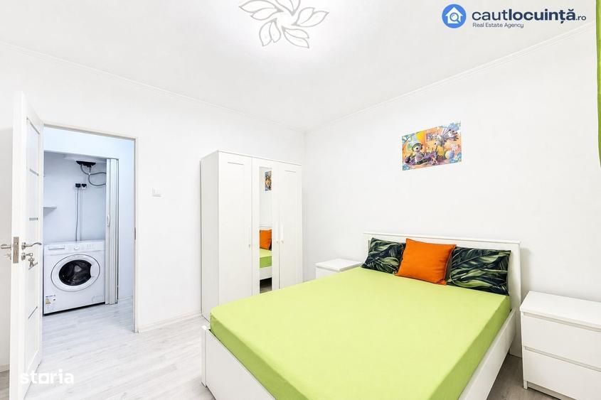 Apartament cu 2 camere, mobilat în 1 Mai