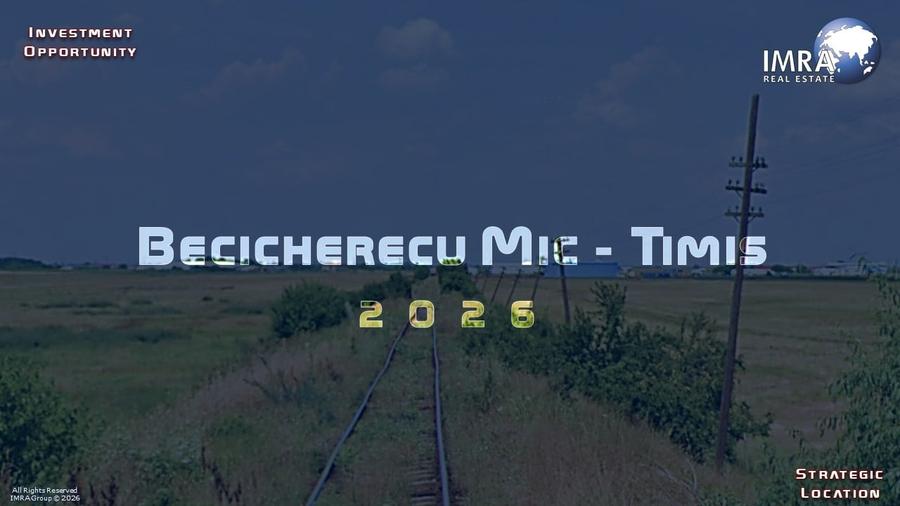 Teren Construcții extravilan de 24105 mp, în Becicherecu Mic