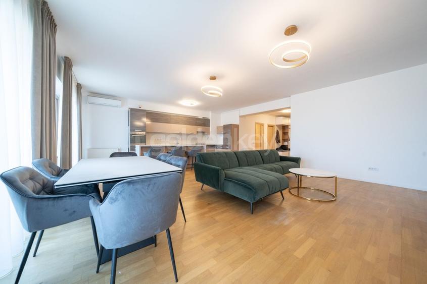 Apartament cu 4 camere semidecomandat, mobilat în Herăstrău — fotografia 2