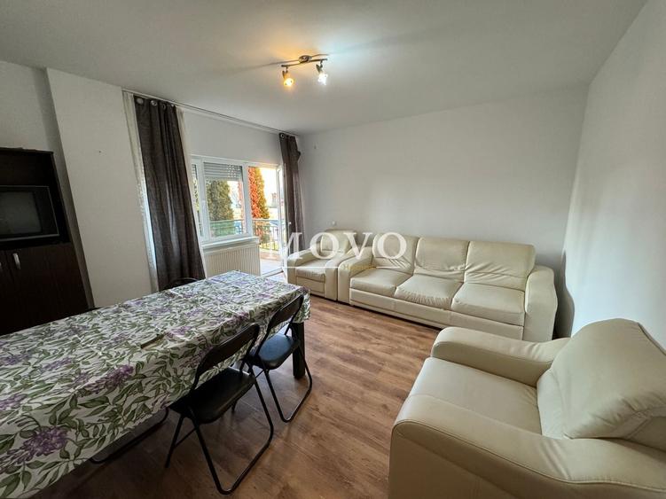 Apartament cu 2 camere semidecomandat, mobilat în Soarelui