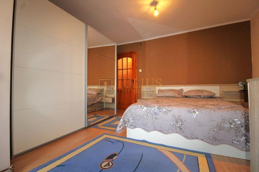 Apartament cu 3 camere decomandat, mobilat în Lunei