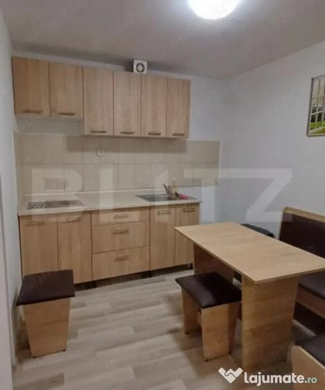 Garsonieră decomandată, mobilată în Semicentral