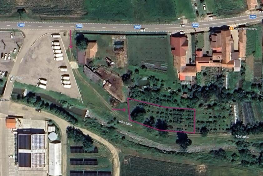 Teren de 1075 mp, în Ighiu