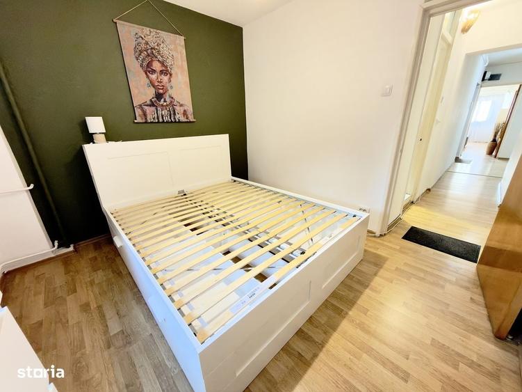 Apartament cu 3 camere semidecomandat în Grădina Icoanei