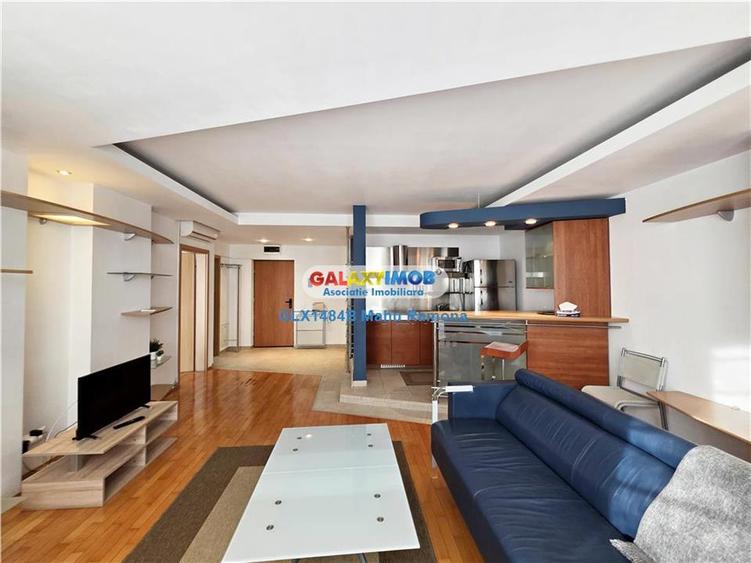 Apartament cu 2 camere semidecomandat, mobilat în Băneasa