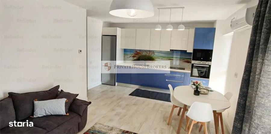 Apartament cu 2 camere semidecomandat în Băneasa