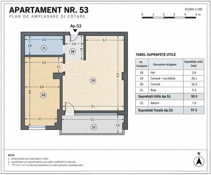 Apartament cu vedere spectaculoasa la mare si lac - 13