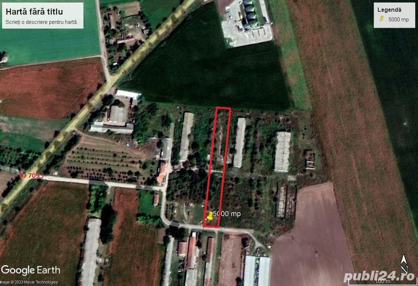 Teren de 5000 mp, în Central
