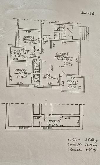 Apartament cu 3 camere decomandat în Calea Dumbrăvii