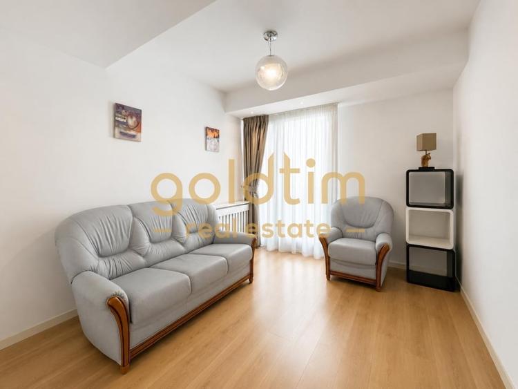 Apartament cu 3 camere semidecomandat, mobilat în Herăstrău