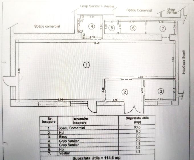 Spațiu comercial, de 114.59999847412 mp, în Boreal