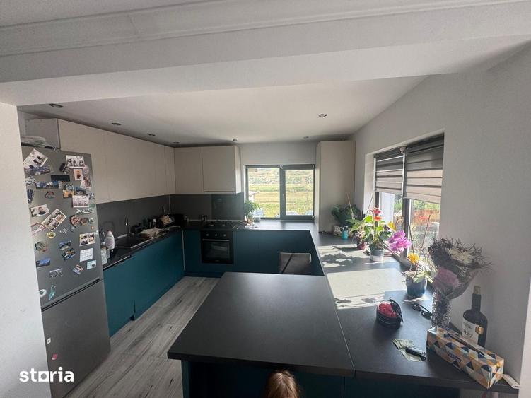 Casa superba in Campene?ti cu vedere la lac,curte amenajata.Comision 0 - 5