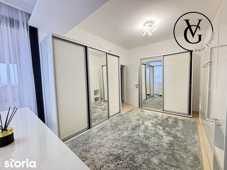 Apartament cu 3 camere, mobilat în Băneasa