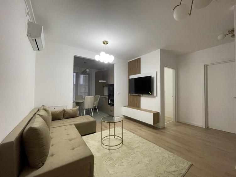 Apartament cu 2 camere decomandat, mobilat în Theodor Pallady