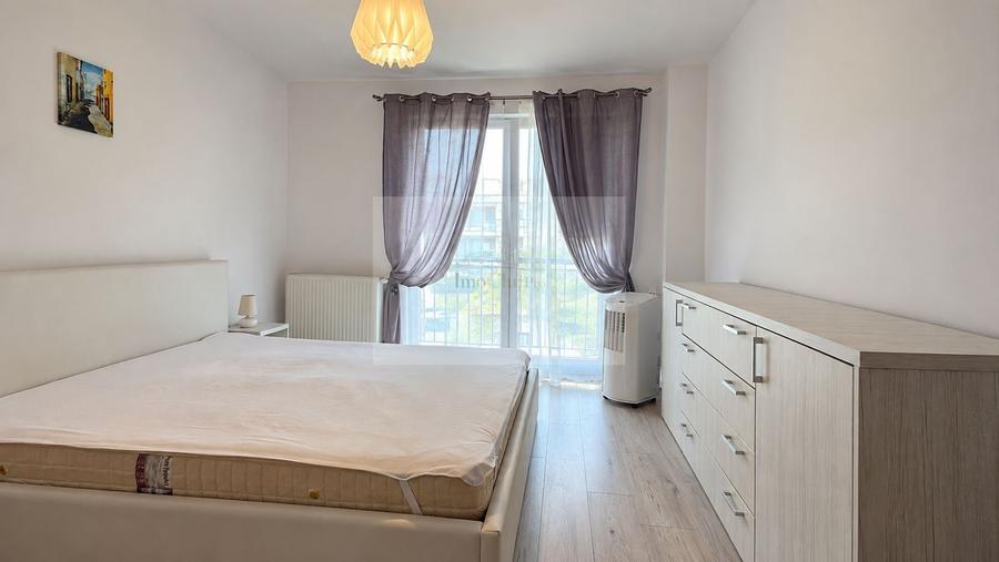 Apartament cu 2 camere semidecomandat, mobilat în Între Lacuri