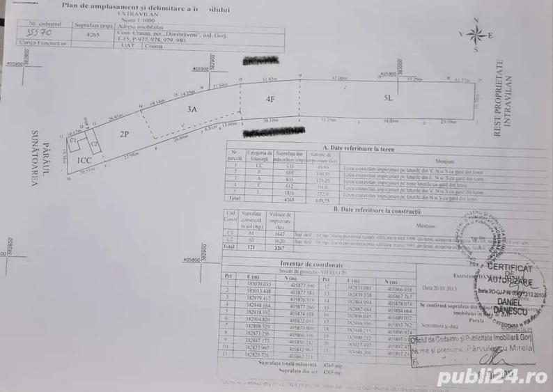 Casă cu 4 camere cu Teren 6000 Mp în Dumbrăveni
