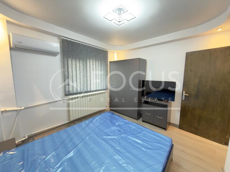 Apartament cu 3 camere semidecomandat, mobilat în Ștefan cel Mare