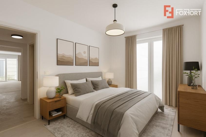 Apartament cu 2 camere semidecomandat în Giroc — fotografia 3
