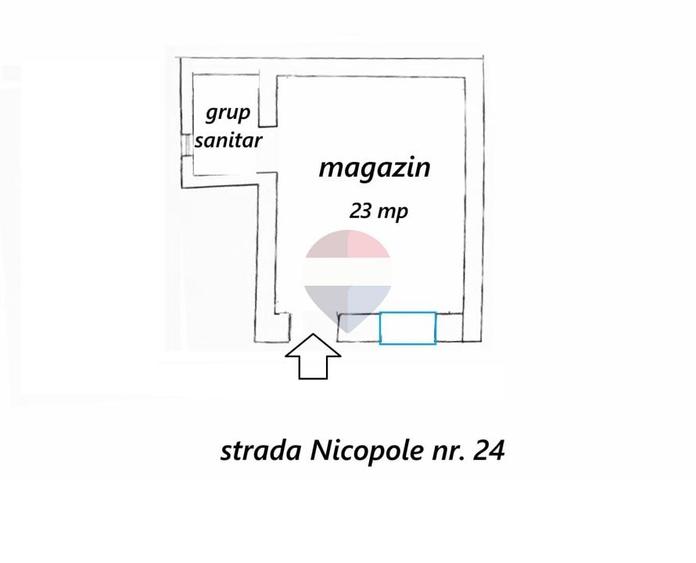 Spațiu comercial, de 23 mp, în Brașovul Vechi