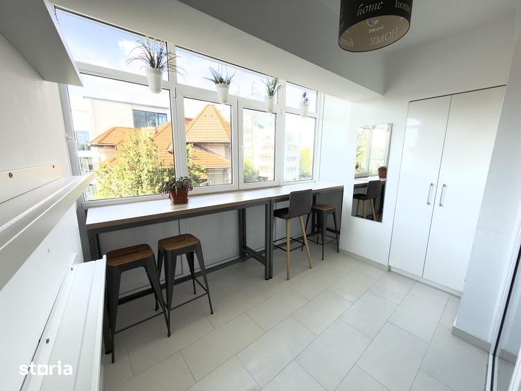 Apartament cu 2 camere, mobilat în Dorobanți