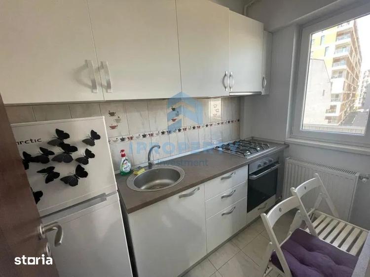 Garsonieră semidecomandată, mobilată în Grozăvești