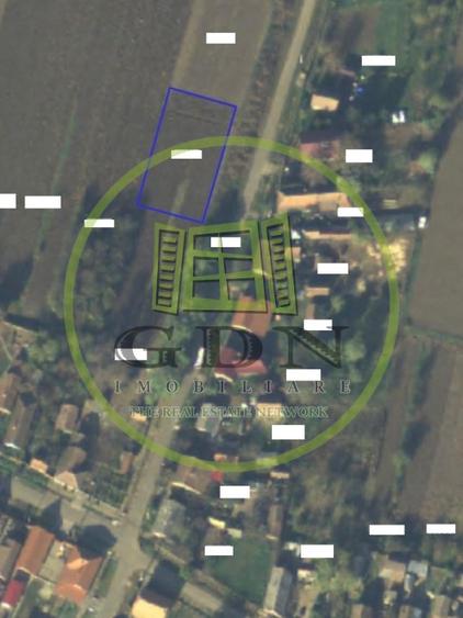 Teren Construcții intravilan de 1000 mp, în Santăul Mare