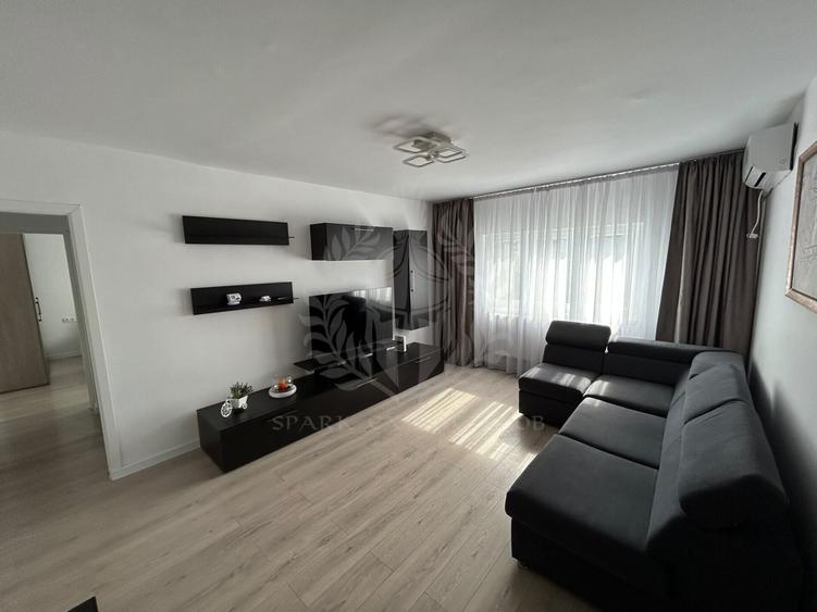 Apartament cu 2 camere semidecomandat, mobilat în Gheorghe Doja
