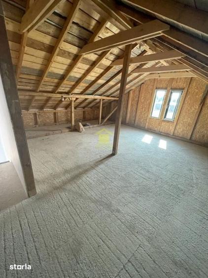Casa pe parter + mansarda, 100mp utili, 300mp teren liber, Domnesti - 1