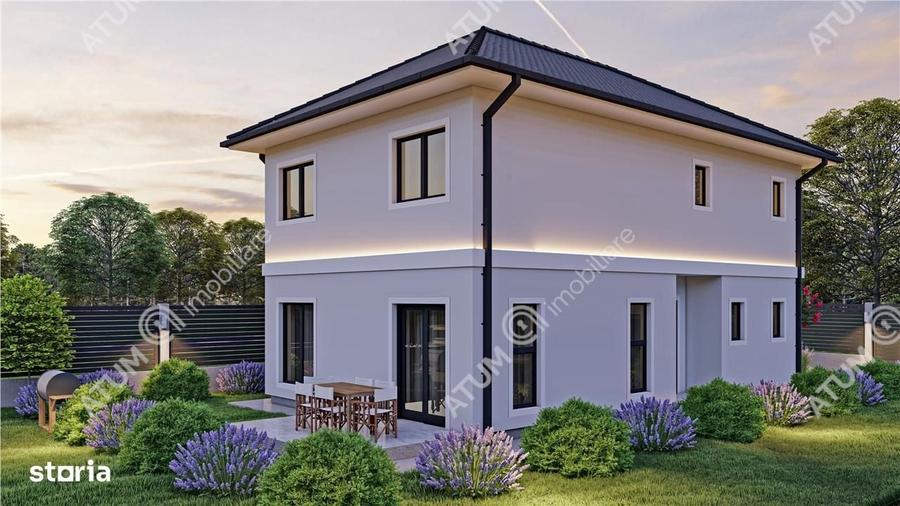 Casa individuala la cheie 4 camere decomandate 116 mp utili - 1