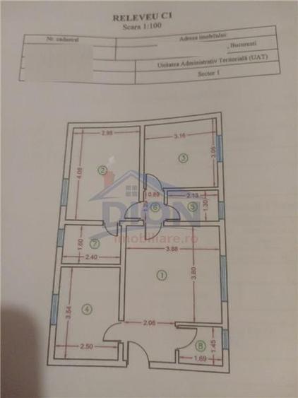 Casă individuală cu 3 camere cu Teren 183 Mp în Chitila