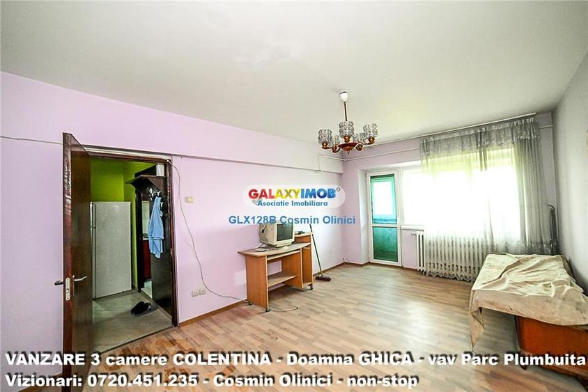 Apartament cu 3 camere decomandat în Colentina