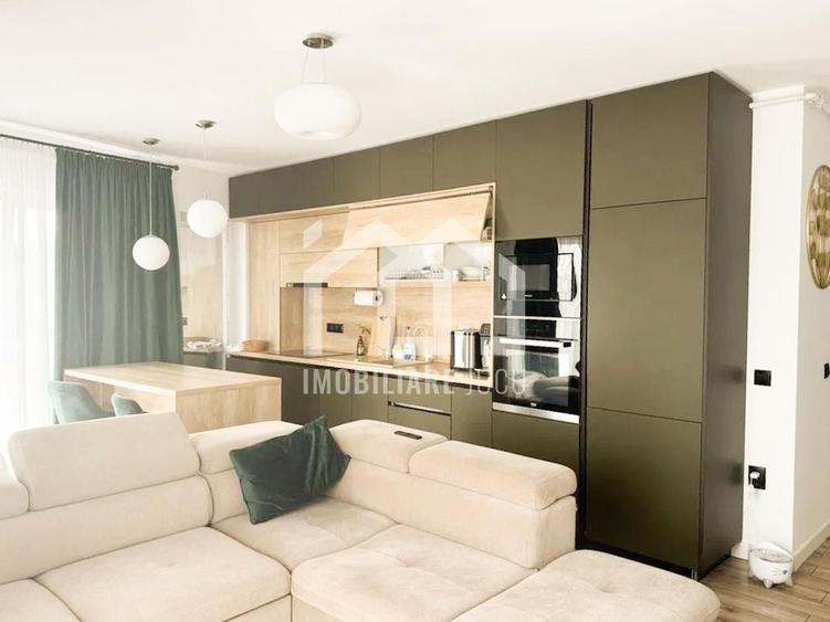 Apartament cu 2 camere semidecomandat, mobilat în Jucu de Sus