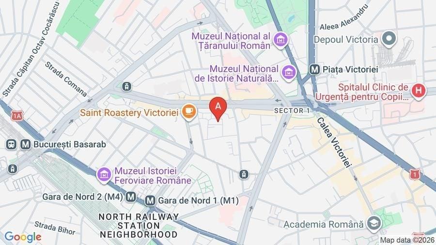 Apartament cu 2 camere semidecomandat în P-ța Victoriei
