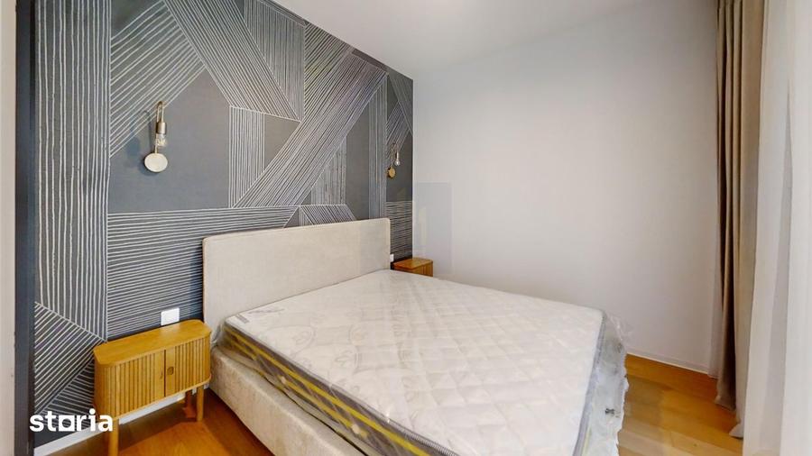 Apartament cu 2 camere, mobilat în Tei