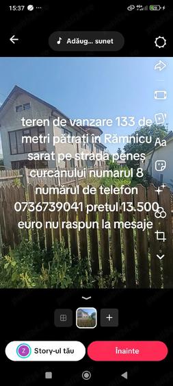 Teren de 133 mp, în Central