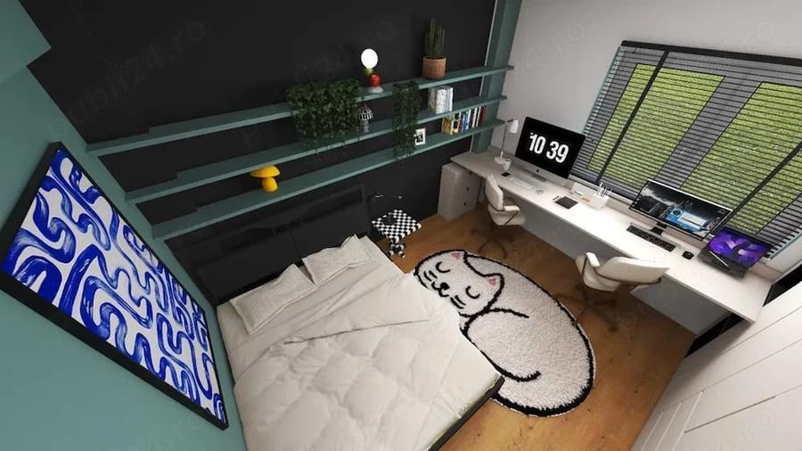 Apartament cu 2 camere decomandat în Central