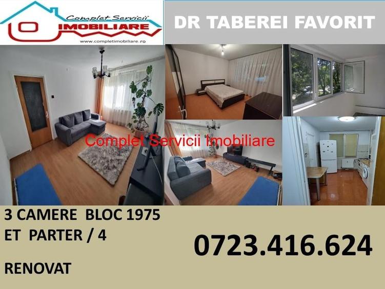 Apartament cu 3 camere în Drumul Taberei