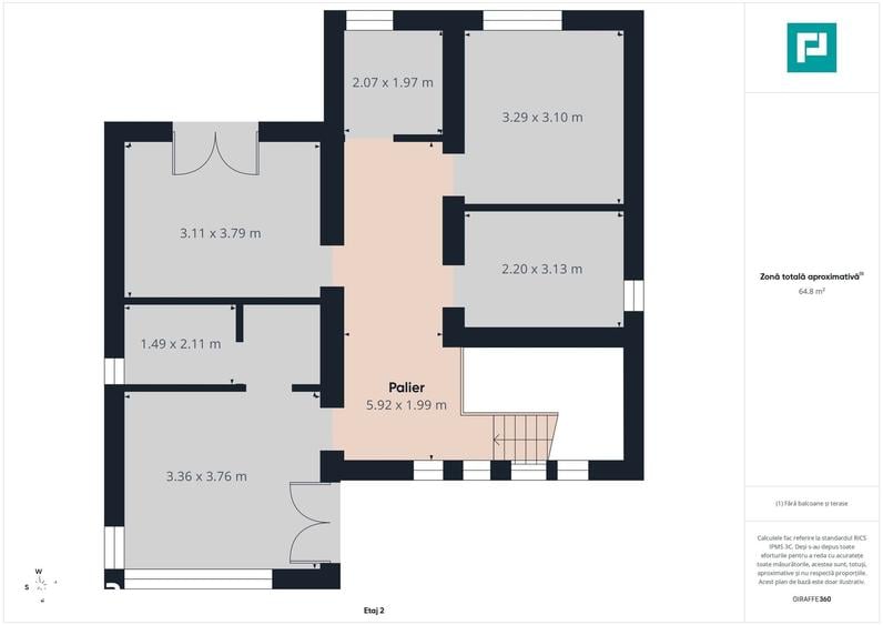 Casă cu 4 camere cu Teren 464 Mp în Pârneava