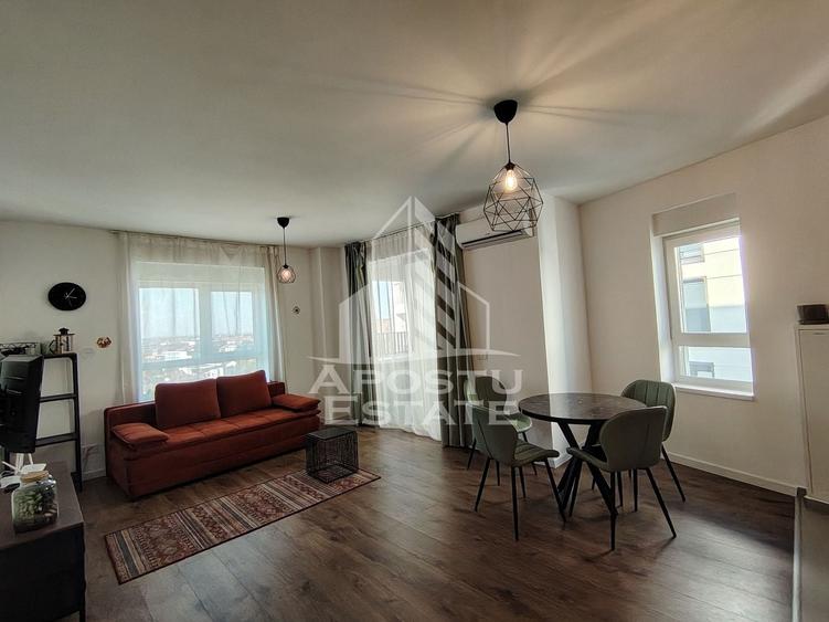 Apartament cu 2 camere semidecomandat, mobilat în Circumvalațiunii