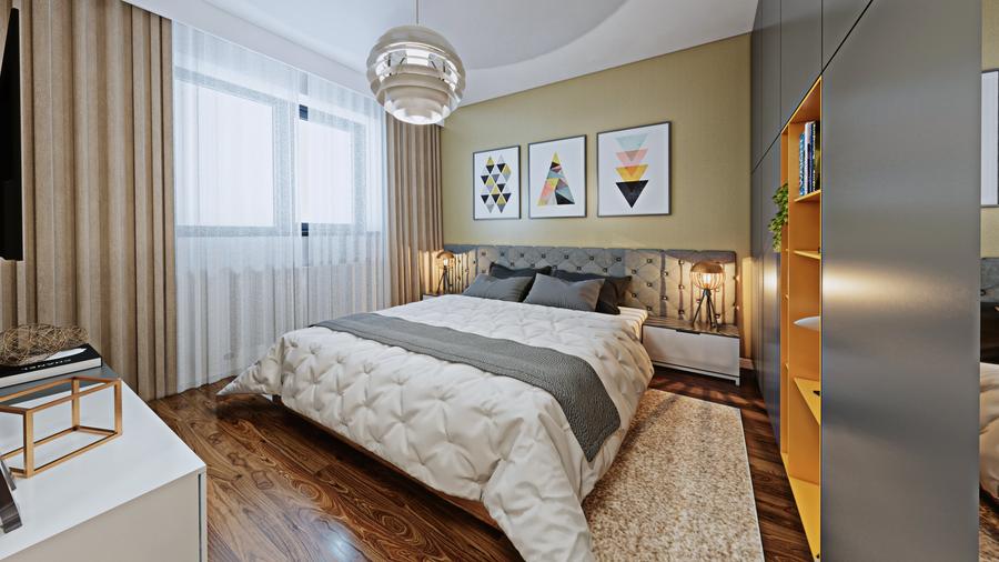 Penthouse cu 3 camere decomandat în Industriilor
