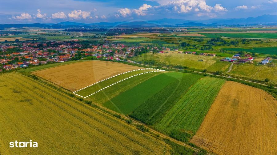 Oportunitate pentru fermieri: 10.800 mp teren arabil in Rotbav, Bra?ov - 8