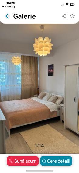 Apartament cu 2 camere decomandat, mobilat în Brâncoveanu
