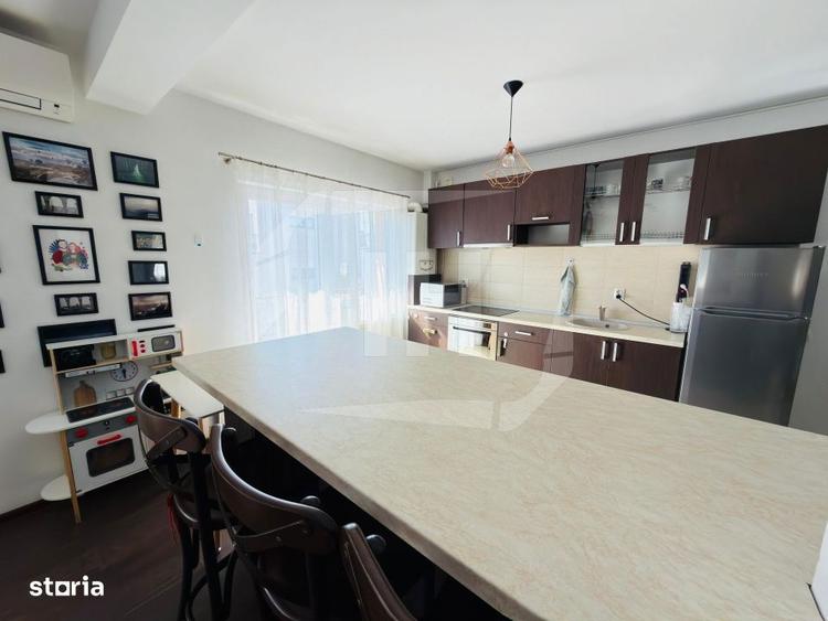 Apartament cu 2 camere, mobilat în Bună Ziua