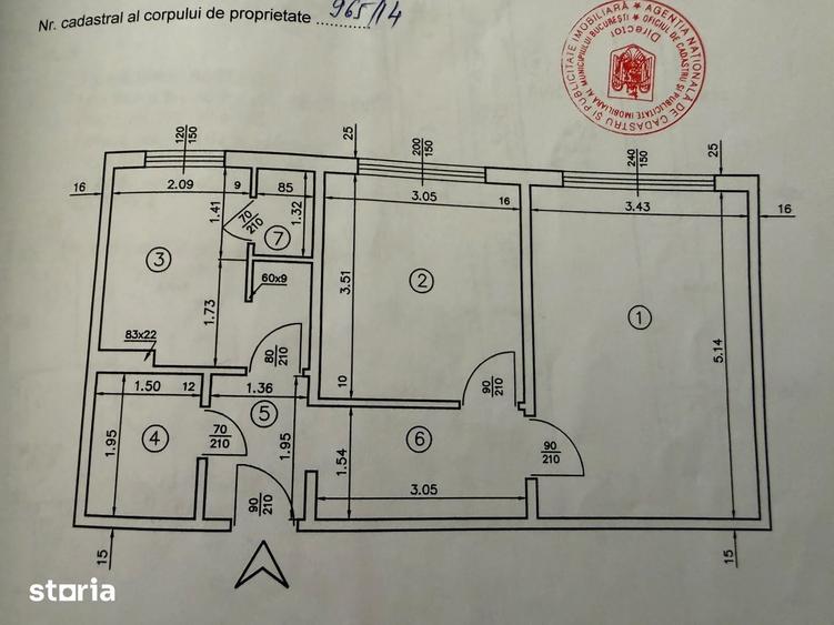 Apartament cu 2 camere decomandat în Drumul Taberei