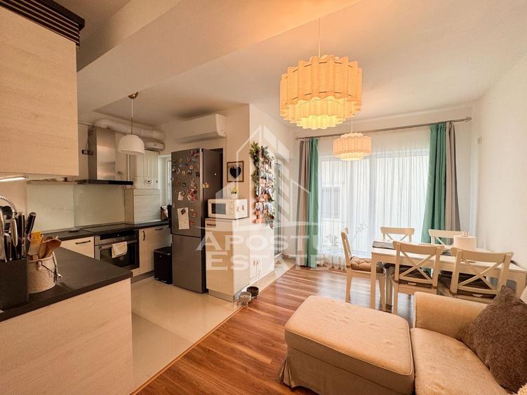 Apartament cu 2 camere decomandat, mobilat în Braytim