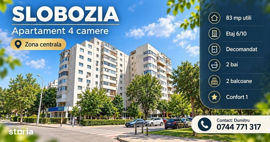 Apartament cu 4 camere în Central